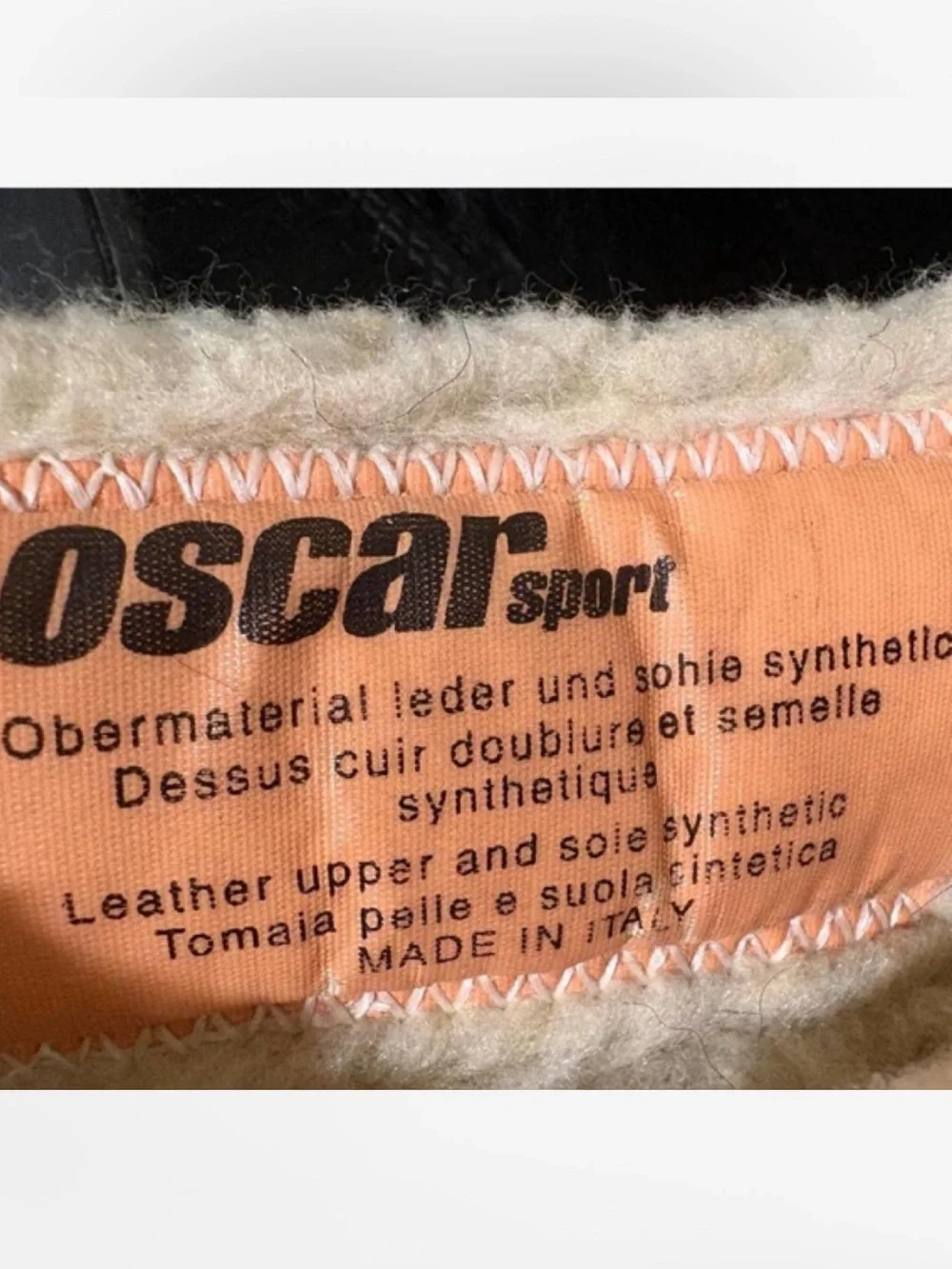 Oscar Sport black fur winter après-ski boots